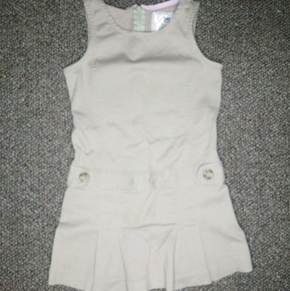 Khaki Uniform Dress - Picture 1 of 5